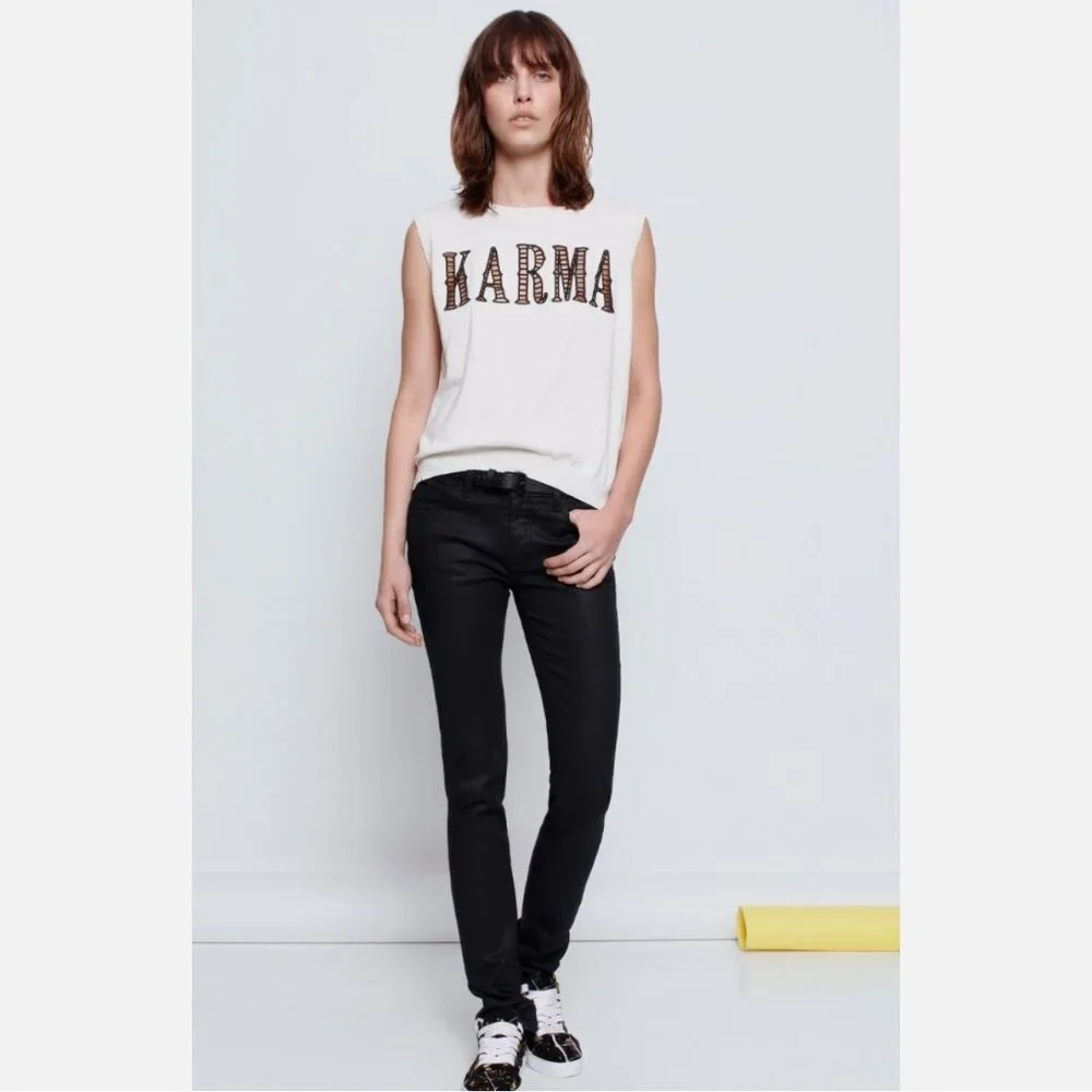 Zadig & Voltaire Eva Anthra Denim Jeans